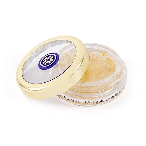 TATCHA Camellia Gold Spun Lip Balm - Nourishing Moisturizer with 23K Gold
