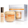 Collagen & Argan Oil Hair Mask Set for Deep Repair and Smoothing - 12.15 fl oz