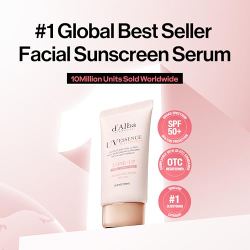 d'alba Piedmont White Truffle Spray Serum & Waterfull Tone-Up Sunscreen BROAD SPECTRUM SPF 50+, Korean Skin Care, All Skin Tones, Vegan