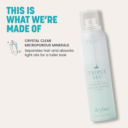 Drybar Triple Sec 3-in-1 Finishing Spray Vanilla 4.2oz - Adds Texture & Refreshes Hair