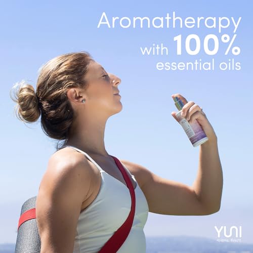 Natural Aromatic Body Mist - Calming Stress Relief & Focus - 4oz My OM World - All Natural, Paraben-Free, Cruelty-Free