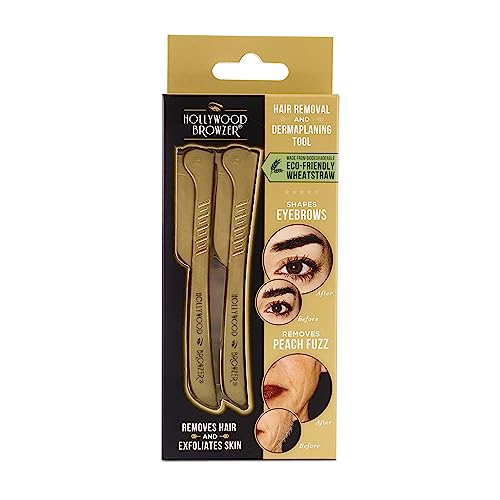 Eyebrow Razor and Facial Hair Removal Duo - Precision Grooming Kit for Women