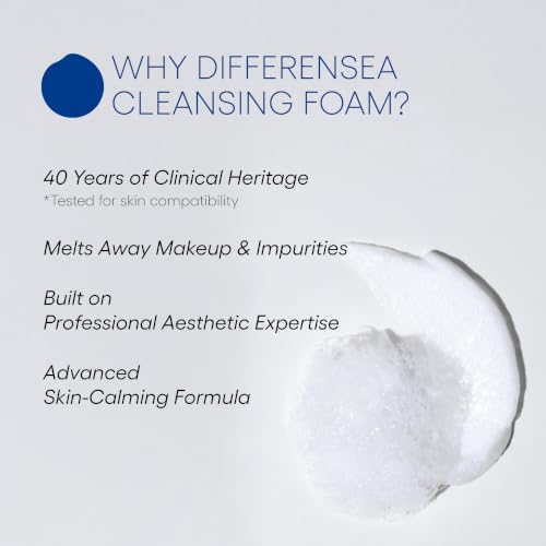 piCore Marine Microbiome Cleansing Foam - Gentle Skin Deep Cleanser, LHA Micro Bubble, 4.06 Fl Oz