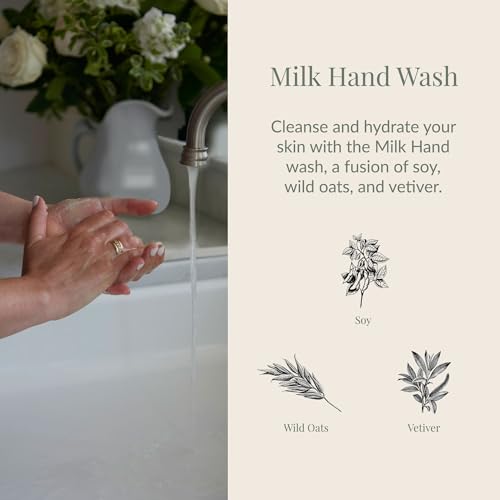 Hand Wash Milk Liquid Hand Soap - 17 Fl Oz, Pack of 1 - Nourishing & Moisturizing