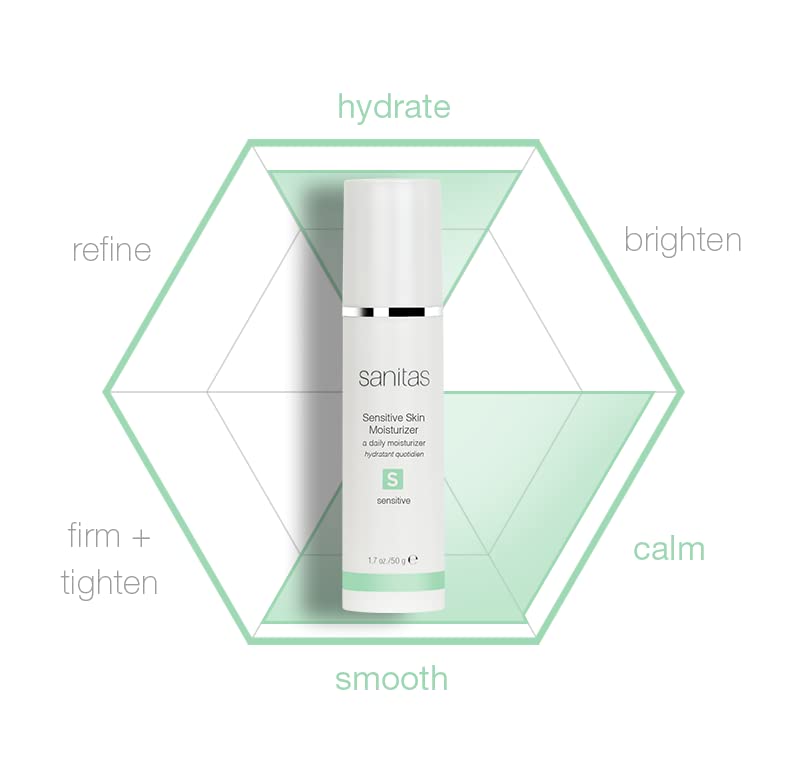 Sensitive Skin Moisturizer with Amino Acids & Natural Oils - 1.7 Oz