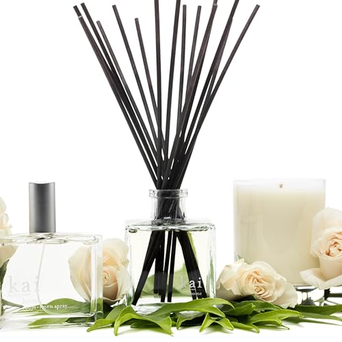 Gardenia Reed Diffuser - White Exotics Scent, Long-Lasting, Vegan & Cruelty-Free