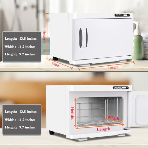 Salon Señor Small White Towel Warmer for Spa & Salon Use