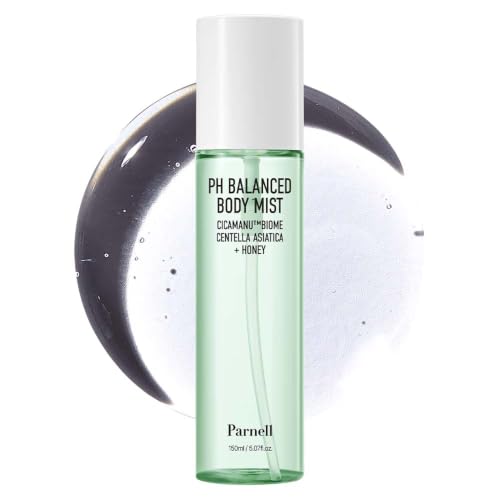 pH Balanced Body Mist with Centella & Hyaluronic Acid – Hydrating Exfoliating Spray for Sensitive Skin