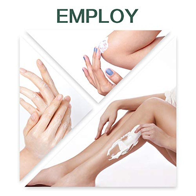 Armpit Detox Scrub 8.8 oz with Peppermint + Urea Cream 40 Percent For Feet Maximum Strength with 2% Salicylic Acid 4.3 oz