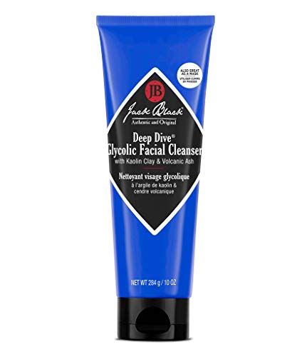 Deep Dive Glycolic Facial Cleanser & Mask - Clay & Volcanic Ash, 10 Fl Oz