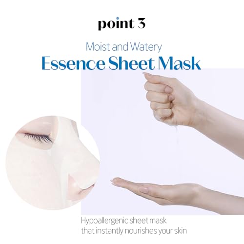 Moisturizing Bamboo Sheet Mask for Sensitive Skin - 5 Pack