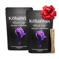 Lavender Wax Beads for Hair Removal 2lb Pack of 2 - KoluaWax