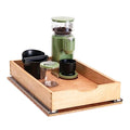 14”W x 21”D Fully Assembled Wooden Pull Out Kitchen Cabinet Drawer Organizer