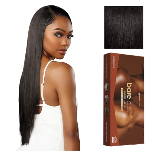 Sensationnel Full Lace Human Hair Wig - 1B Off Black, Glueless, Pre-Plucked, Thin Lace