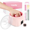 Yokilly Pink Electric Nail Soaking Bowl 2nd Gen Faster Gel & Acrylic Removal