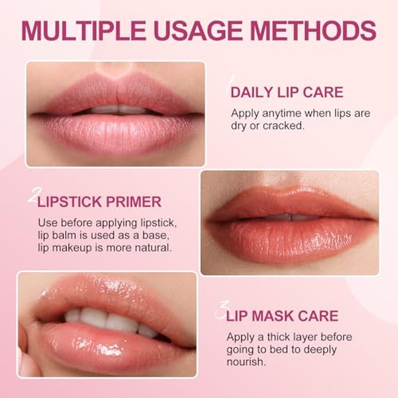 LAMUSELAND 24 Pack Lip Balm Bulk, Moisturizing Long-lasting Natural Lip Balm Lipstick Pack Lip Makeup Set Kit for Women (Multi 02)