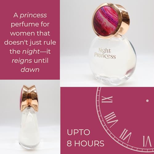 Maryaj Night Princess EDP for Women – Jasmine, Amber, Cedarwood, Oakmoss 3.4 oz