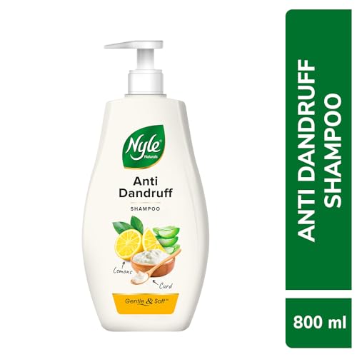 Nyle Anti Dandruff Shampoo 800ml for Hair Fall & Scalp Care