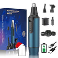 AREYZIN Nose Hair Trimmer for Men,2025 Professional 3 in 1 Painless Rechargeable Ear and Nose Trimmer,IPX7 Waterproof Eyebrow Facial Hair Trimmer Body Grooming Kit Dual Edge Blades