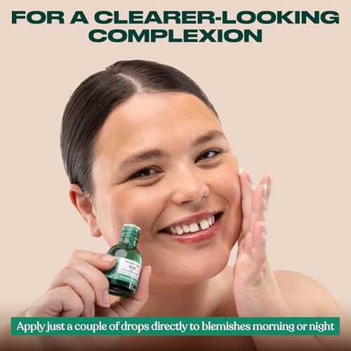 The Body Shop Tea Tree Oil 0.33 Fl Oz - Acne-Prone Skin, Vegan, Pocket Size