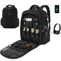 OUUTMEE Portable Barber Backpack with USB Charging for Hairdressing Tools