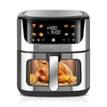 8.5QT Digital Air Fryer XL Stainless Steel Oven - Color Screen Model