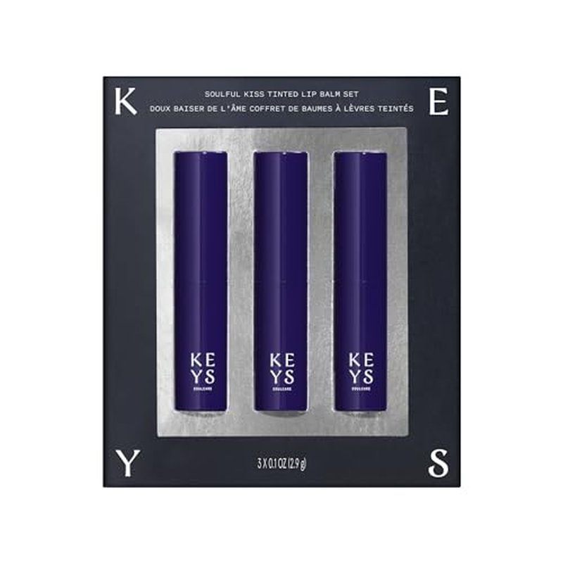 Keys Soulcare Comforting Tinted Lip Balm, Moisturizes, Smooths & Softens Dry Lips with Shea Butter, Buildable Sheer Color, Long-Lasting, Vanilla Scent