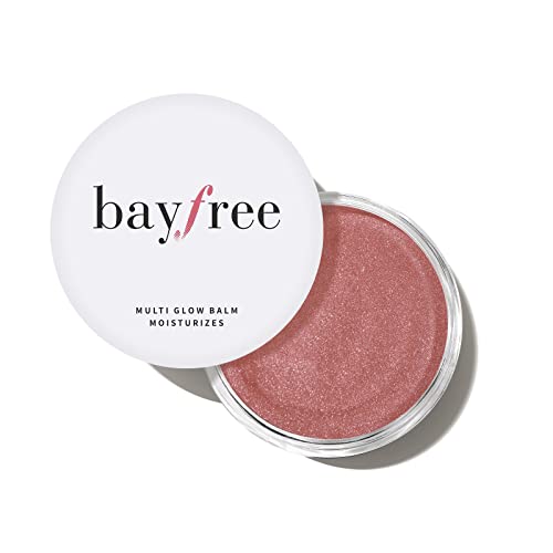 bayfree Cream Blush for Cheeks Radiant Finish, Hydrating, Creamy, Lightweight & Blendable Color, Vegan & Smooth Lip Color Balm, Hydrating Vitamin E