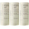 Lavender Vanilla Aluminum-Free Deodorant for Women and Men - Pack of 3, 2oz Variants