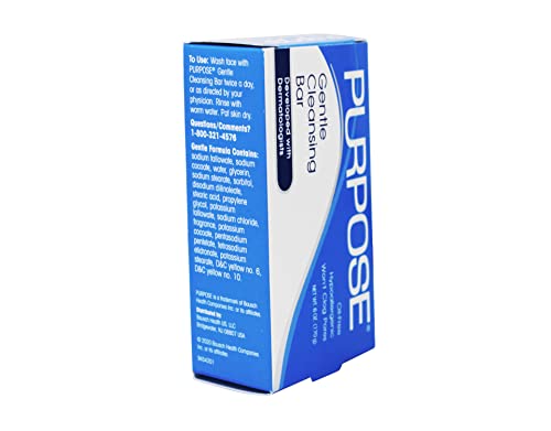 Purpose Gentle Cleansing Bar for All Skin Types - 6 oz Pack of 6