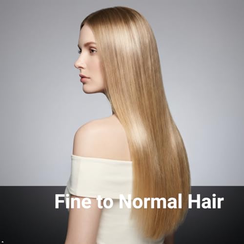 Medium Wooden Handle Round Hair Brush - Natural Bristle Finishing Styling Tool