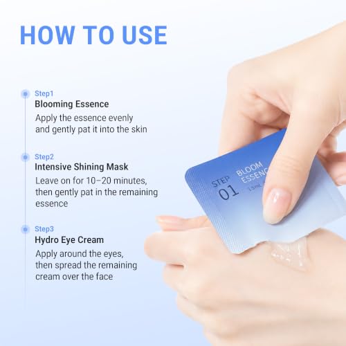 Lavender Intensive Shining Mask with Hyaluronic Acid - 10 Pack