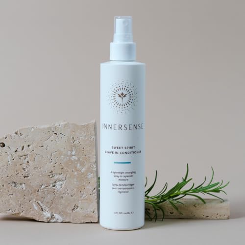 Innersense Organic Sweet Spirit Leave-In Conditioner 10oz - Detangling & Moisturizing Spray for All Hair Types