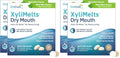 Oracoat XyliMelts Dry Mouth Relief Discs - 80 Count, Sugar-Free, Mild Mint, 8-Hour Relief (Pack of 2)