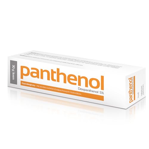 Panthenol - Cream, Ideal for Sun-Exposed or Weather-Affected Skin, Moisturizes Dry Skin, Nutritional Skincare for Soft and Sensitive Skin - 30g