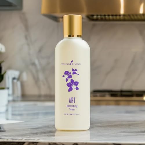 Young Living - Art Refreshing Toner 4 fl oz | Skin Cleansing, Makeup Residue Remover | Hydrating Facial Moisturizer, Pore Minimizing | Gentle Impurity Removal