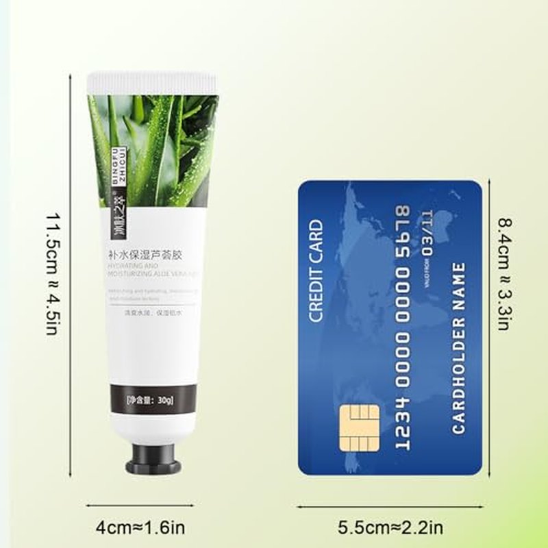 30PCS Travel Size Aloe Vera Gel