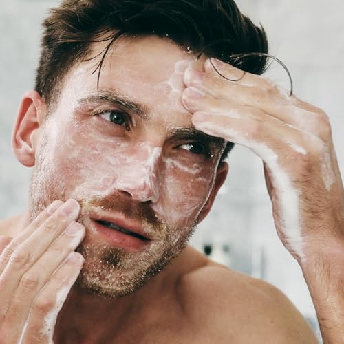 Brickell Men's Acne Face Wash with Salicylic Acid, Tea Tree Oil & Hyaluronic Acid - 6 oz