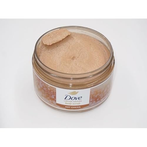 Pack of 3 - Dove Hot Cocoa Body Scrub - 3.5oz each - Limited Edition Pack x 3.