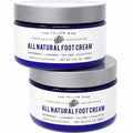 Yellow Bird Foot Cream 2 Pack - Natural Dry & Itchy Feet Repair Balm, 4 Ounce Each