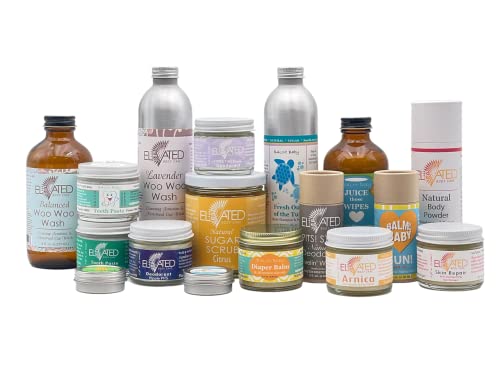 Kids Natural Fluoride-Free Toothpaste 2-Pack - Mint & Orange, SLS Free, Vegan, Zero Waste Glass Jar