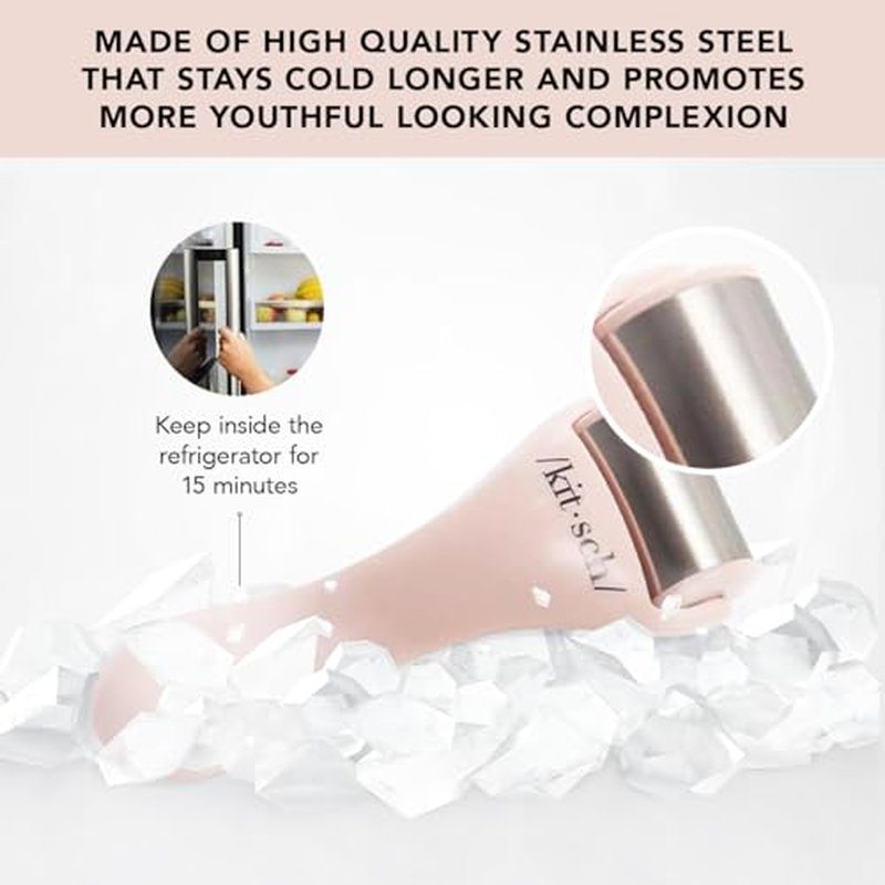 Allied Brass WM-6G/3X-LVN 8 Inch Wall Mounted Extending Make-Up Mirror 3X Magnification with Grooved Accent, Lavender