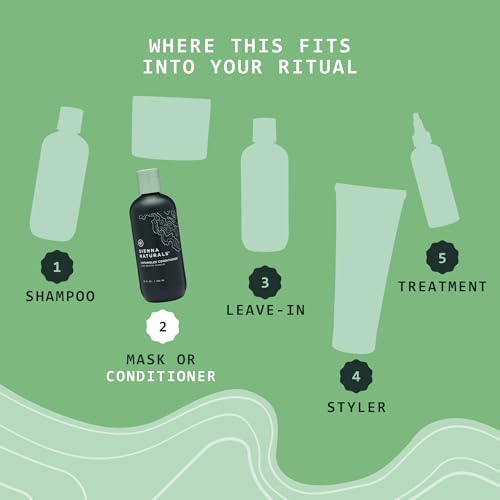 Moisturizing Hair Conditioner for All Hair Types - Vegan, Natural Ingredients, 11 Fl Oz