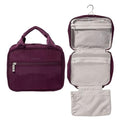 Baggallini Hanging Travel Toiletry Kit - Lightweight 6x10 Inch Makeup Bag