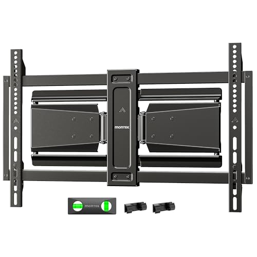 monTEK Heavy Duty Ultra Slim TV Wall Mount 37-90 Inch, Supports 143lbs - Variation of THIS listing