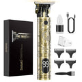 Solati Hair Clippers for Men Cordless Professional Beard Trimmers with LCD Display Electric Grooming Rechargeable Shaver Zero Gapped T/Blade Cutting Kit Gift for Women Men Children