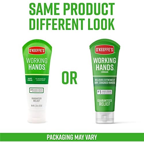 O'Keeffe's Working Hands Hand Cream, Tube, 3 oz Pack of 3