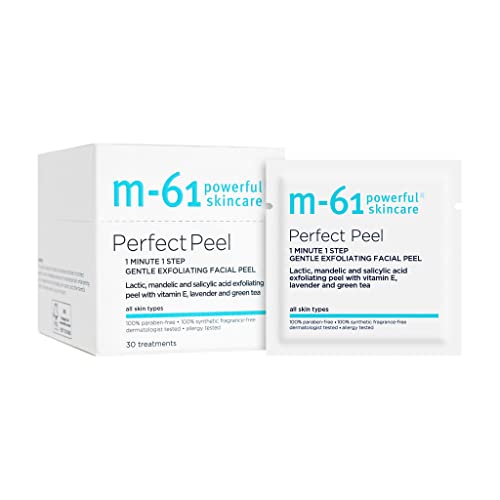 30 Count Facial Peel Pads - Gentle Exfoliating Skin Resurfacing Treatment
