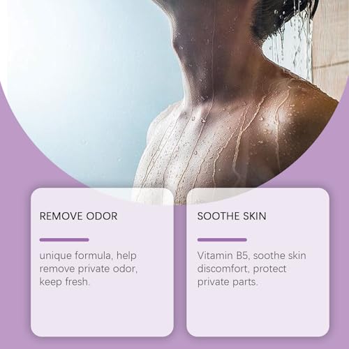 Blue Perfume Scent Refresh Men¡¯s Intimate Wash | pH Balanced Plant-Based Formula, Refreshing & Hydrating Gentle Body Wash for Sensitive Skin, Long-Lasting Freshness (1)