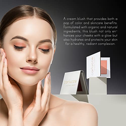 Carlucce Umpteen 3-in-1 Vegan Multi-Use Cream Color Palette (Innocent) ? Makeup & Skincare in One ? High-Pigment, Blendable Formula for Lips, Cheeks & Eye Base ? Clean & Cruelty-Free